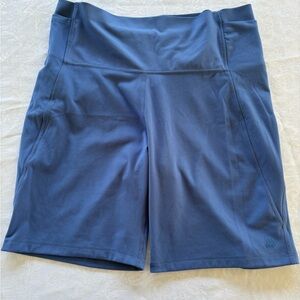 All in motion Women's Blue Athletic Shorts xxl great for workouts